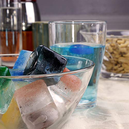 Elbee Home Silicone Ice Tray 12 Cube Set of 2