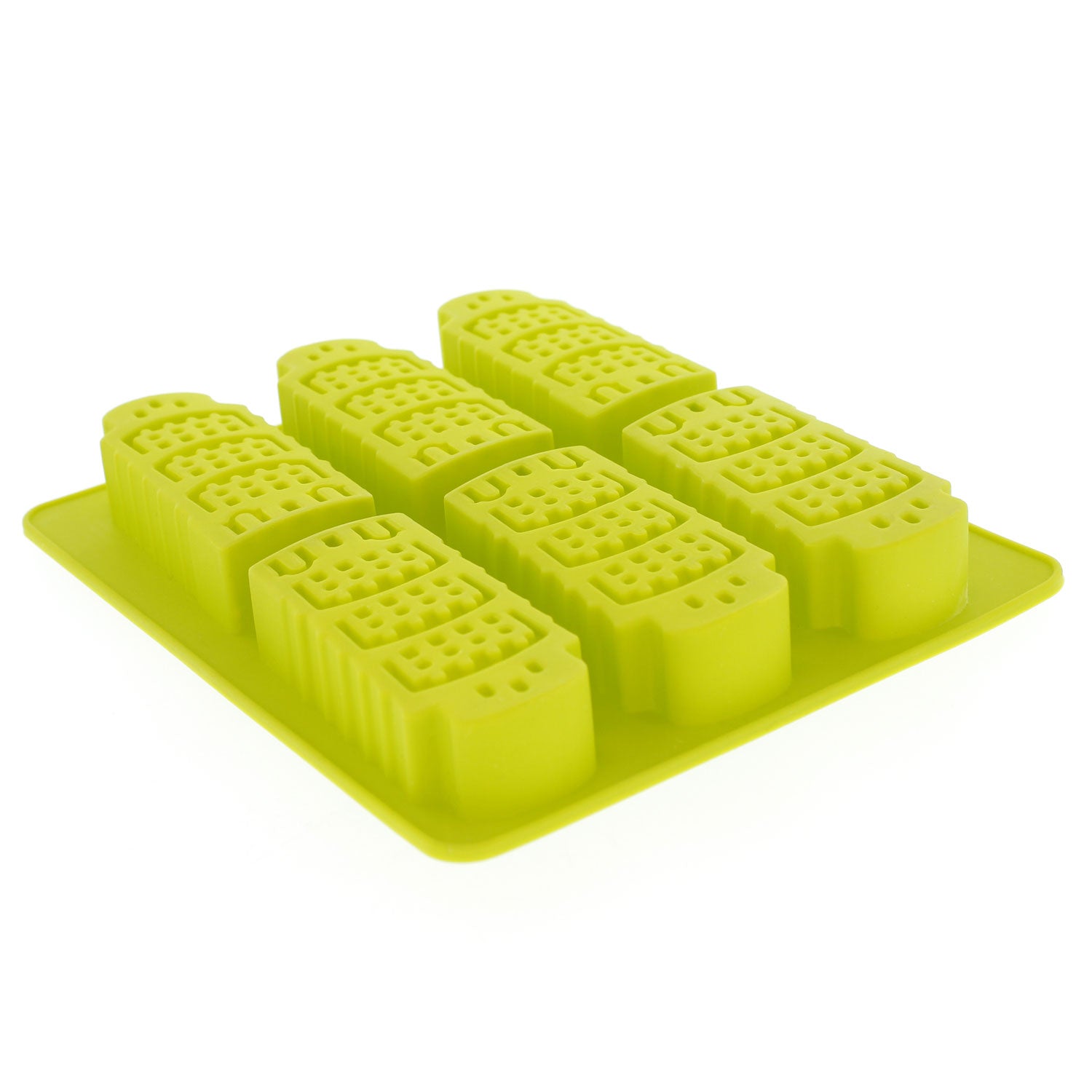 Elbee Home 6-Piece Silicone Leaning Tower of Pisa Tray for Making Homemade Ice, Candy, Chocolate, Gummy, Jello, and More.