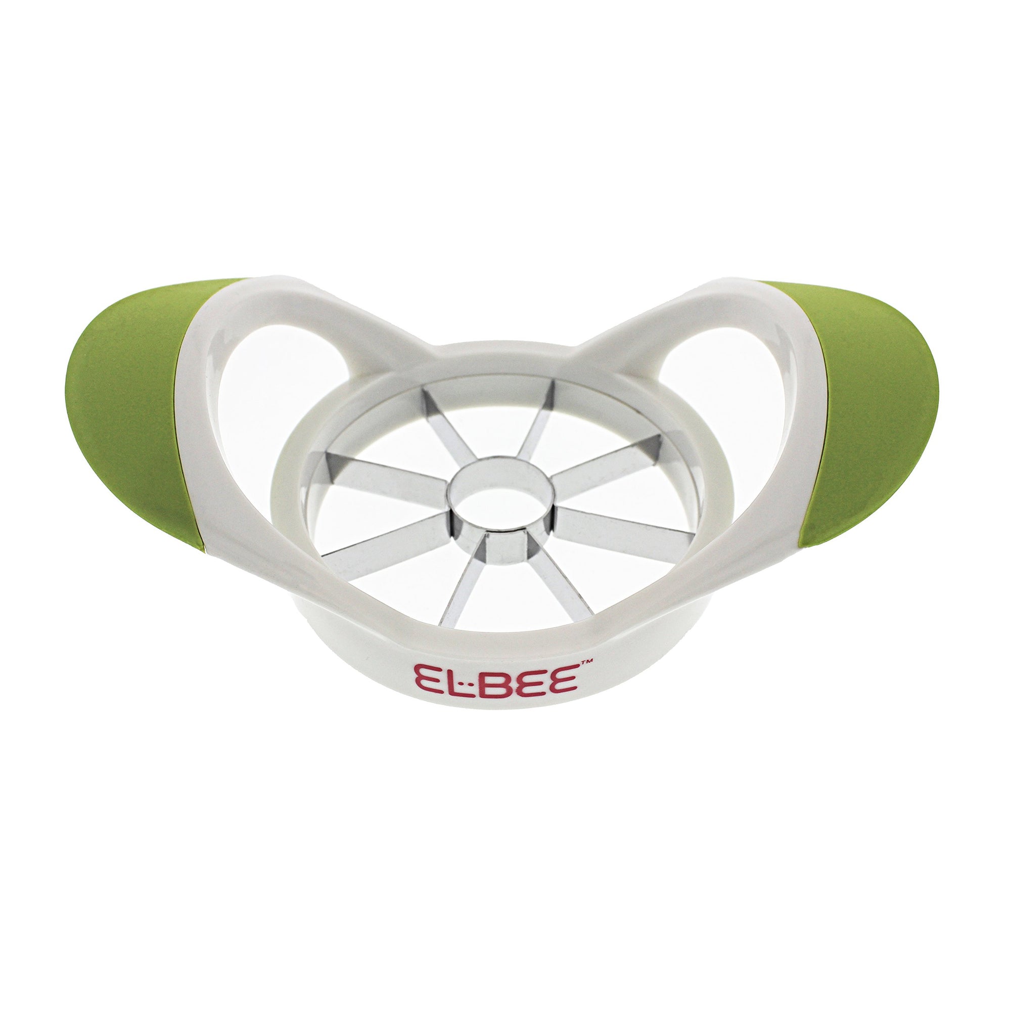 Elbee Apple Corer - Comfortable Grip Apple Slicer - Quality Stainless Steel Blade Makes 8 Slices