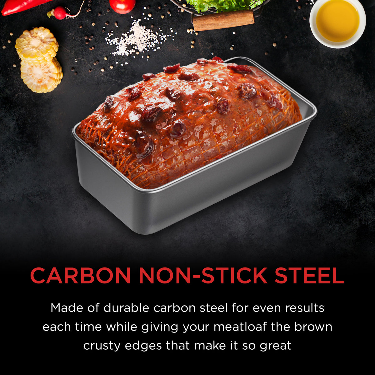 Lift 'N Serve Meatloaf Pan Elbee Home