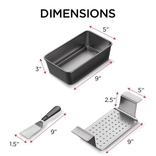 Lift 'N Serve Meatloaf Pan
